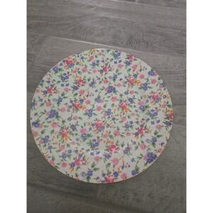 Vintage Grimwades‎ Royal Winton Ivory Old Cottage Chintz Floral Plate England